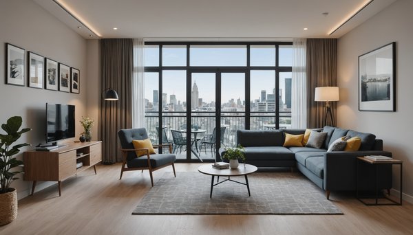 Furnished apartments with workstation: comfortable remote work solutions